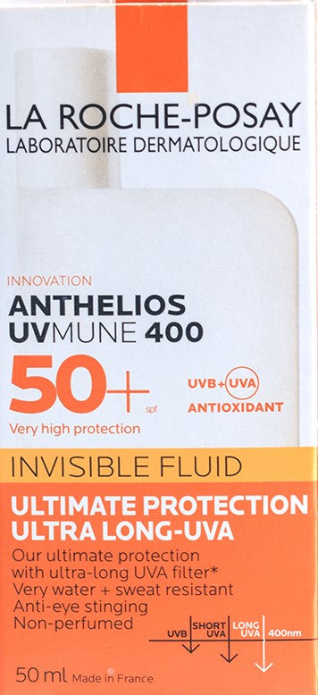 La Roche-Posay Anthelios Ultra-Light Invisible Fluid SPF50 + Sun Cream