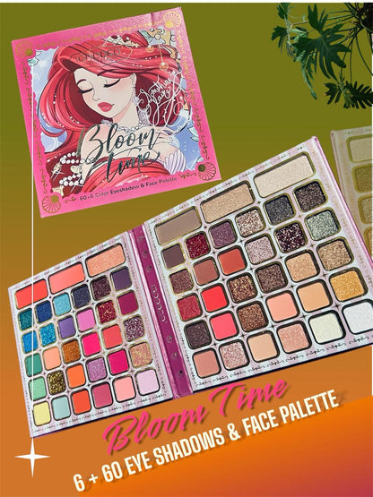 IGOODCO Bloom Times 66 Color Eyeshadow And Face Palette